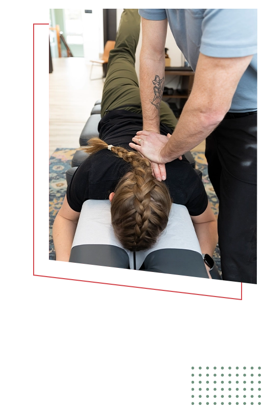 Chiropractic Reading PA Patient Receiving Adjustment